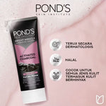 Ponds Bright Miracle Charcoal Pembersih Wajah Foam Kulit Berminyak 100 g