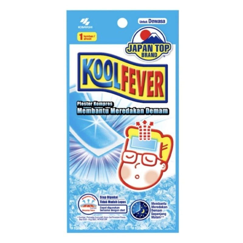 Koolfever Plester Kompres Demam 1 s