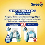 Sweety Bronze Dry X-Pert Popok Celana Bayi L 42 pcs