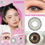 Exoticon Softlens Kawaii Series Harajuku Brown | Asakusa Blue | Shinjuku Light Grey | Shibuya Grey