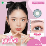 Exoticon Softlens Kawaii Series Harajuku Brown | Asakusa Blue | Shinjuku Light Grey | Shibuya Grey