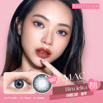 Exoticon Softlens MAC Series Hitam Anggun | Cokelat Manis | Abu Ayu | Biru Jelita | Soflens Big Eyes