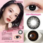 Exoticon Softlens MAC Series Hitam Anggun | Cokelat Manis | Abu Ayu | Biru Jelita | Soflens Big Eyes