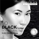 Exoticon Softlens Black Series (Plano Only) | Soflens Normal