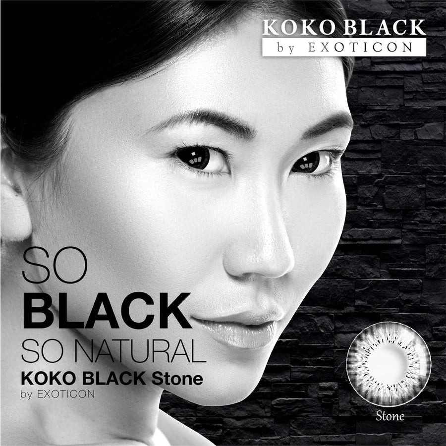 Exoticon Softlens Black Series (Plano Only) | Soflens Normal