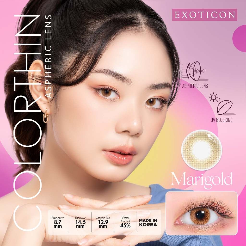 Exoticon Softlens Brown Series (Plano Only) Soflens Normal
