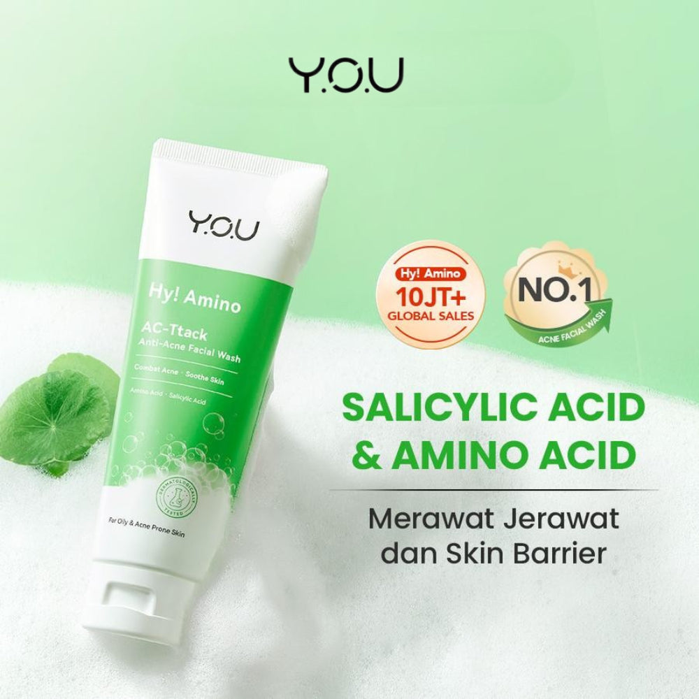 Y.O.U HY! Amino | Ac-Ttack, Contr-Oil, Bye-Byeteria, Glo-Win, Glowing Gentle