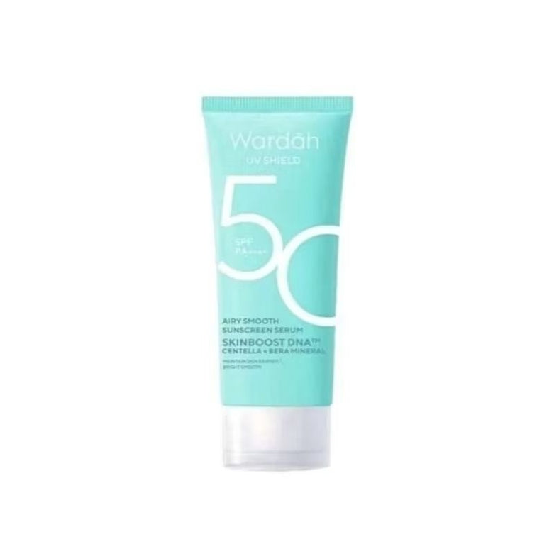 Wardah UV Shield Sunscreen Serum Wajah Airy Smooth SPF 50 25 ml