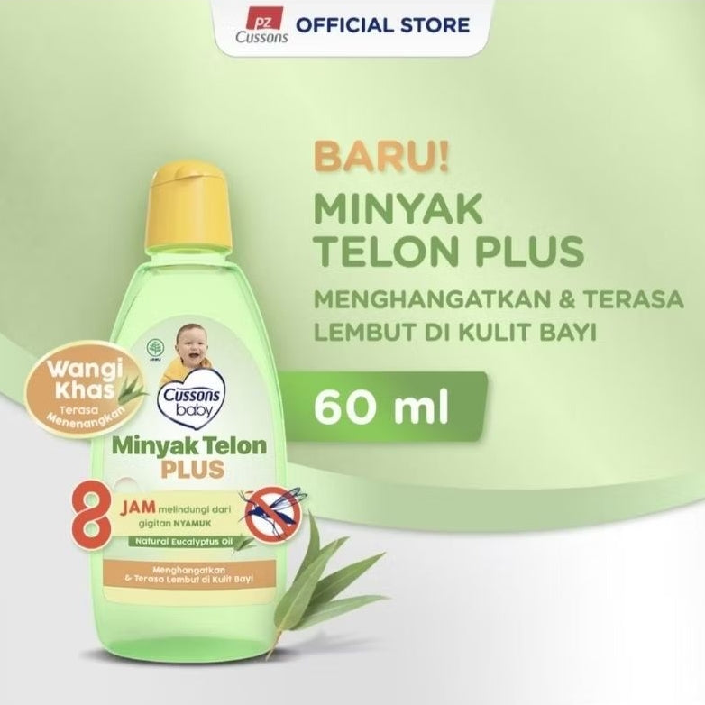 Cussons Baby Minyak Telon Plus 60 ml