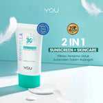 Era 2000- Y.O.U Sunbrella Sunscreen Series | Triple UV, 2% Niacinamide Brightening, Tone Up, Acnecare, Airy Outdoor