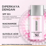 [NEW LAUNCH!] GLYCOLIC - BRIGHT ANTI DARK-SPOT DAILY UV FLUID SPF 50+ l 50ml l SUNSCREEN PERTAMA UNTUK MENYAMARKAN NODA HITAM, BEKAS JERAWAT, DAN MENCERAHKAN l TABIR SURYA, SPF, SUNBLOK, SUN SCREEN