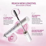 BNB BARENBLISS  Roll To Volume | Roll To High Mascara |Roll To Length | Roll To Clean | Black Eclipse Eyeliner