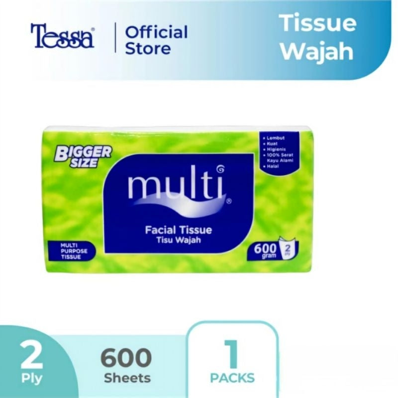 Multi Tisu Wajah 600 g