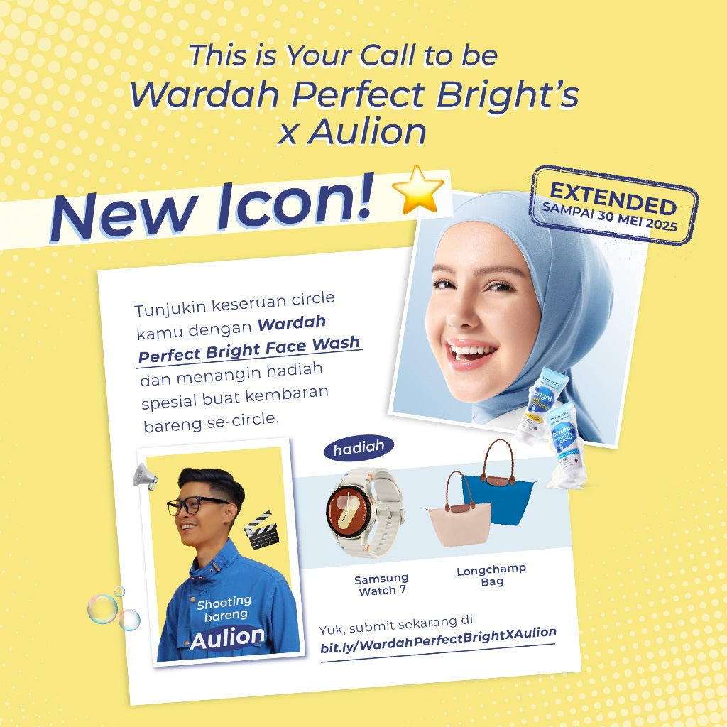 [TWINPACK] WARDAH Lightening Gentle Exfoliator 50 ml - Pembersih Wajah dengan Scrub dan Advanced Niacinamide - Skincare