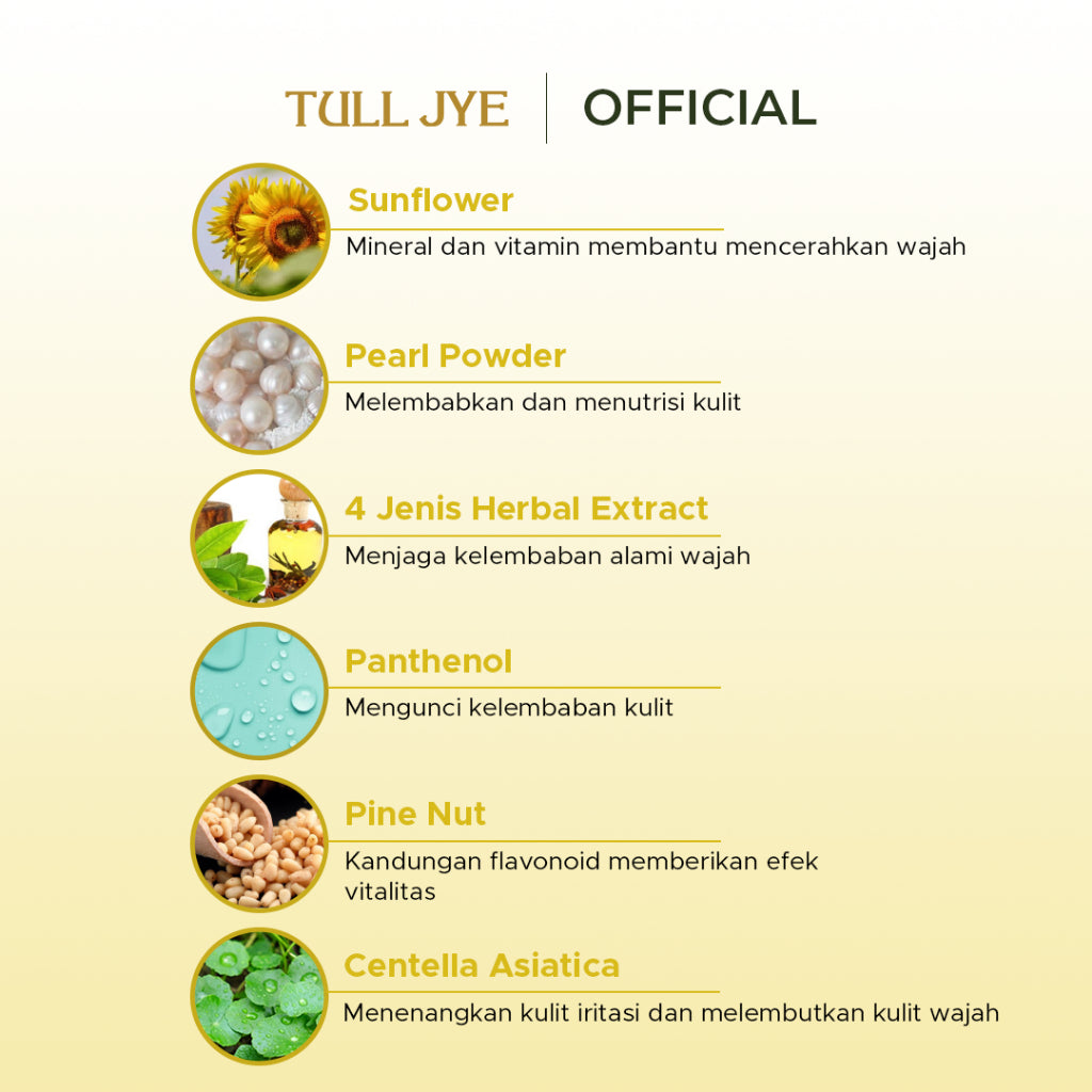 Tull Jye Peel Off Mask (Yellow=Brightening) (28,35Gr)