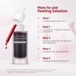 ELFORMULA Intensive Peeling Solution - Peeling Serum Dark Spot Glass Skin Eksfoliasi Wajah Mengangkat Sel Kulit Mati AHA BHA PHA Glowing Smooth Skin Mencerahkan Kulit Halus Blackhead Brightening Whitening Exfoliasi Exfoliating