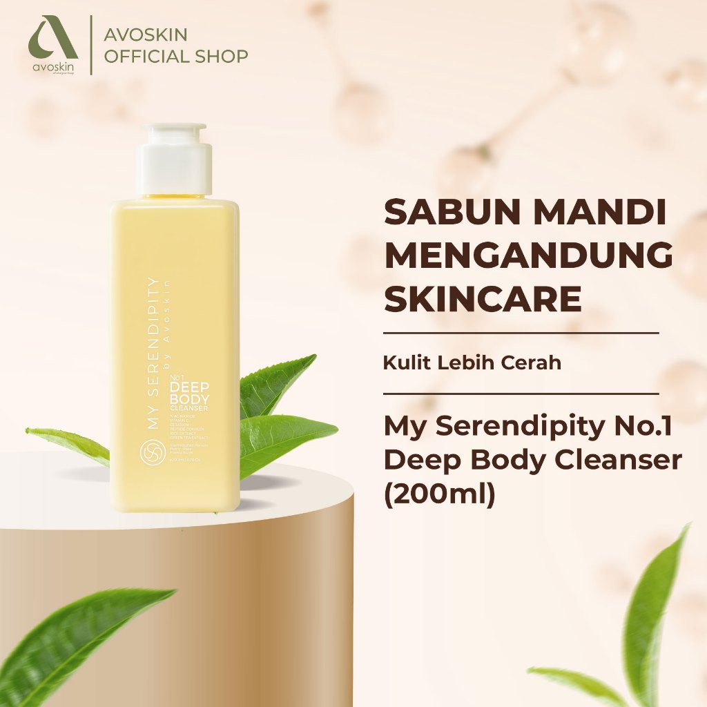 Deep Body Cleanser Avoskin My Serendipity No.1 200ml-Mencerahkan Kulit