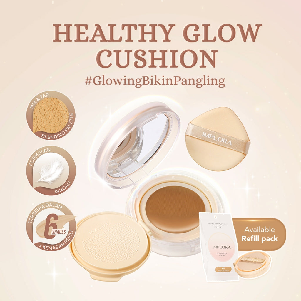 Implora Healthy Glow Cushion | Cushion Wajah Glowing Ringan