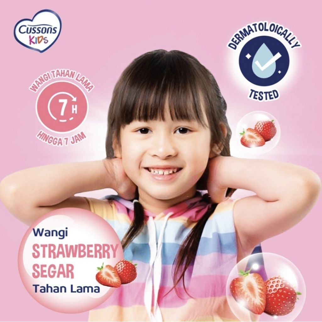 Cussons Kids Cologne Rambut & Tubuh Anak 100 ml