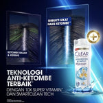 Clear Sampo Menthol Segar Botol 160ml