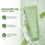 ACNAWAY Mugwort Gel Facial Wash - Acne Friendly Gentle Cleanser Sabun Cuci Muka Untuk Kulit Berjerawat Sensitif Wajah Bersih Tidak Kering Face Wash Sabun Muka Oil Control Fungal Acne Safe Skincare Daily Cleanser All Skin Type Facewash Pembersih Wajah