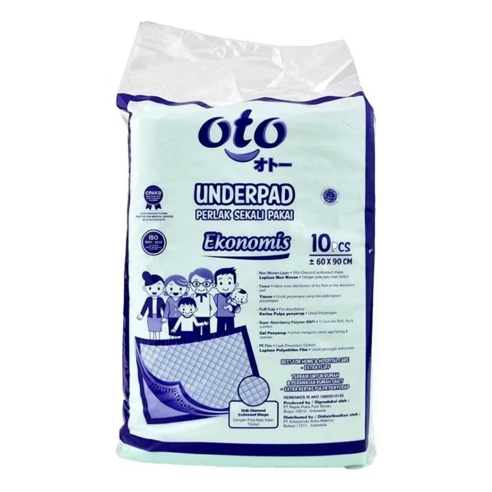 Oto Underpad Perlak Sekali Pakai 10 pcs