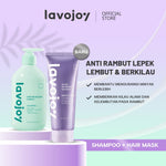 Lavojoy So So So Smooth Hair Mask 180gr | Masker Rambut Lembut Anti Kusut Frizzy | Masker Rambut Berkilau | Masker Rambut Kering | Repair Hair Mask with Hyaluronic Acid + Triple Seed Oil + Australian Manuka Honey