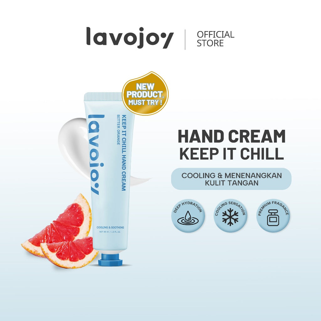 Lavojoy Hand Cream Series 30ml | Krim Untuk Mencerahkan Dan Melembabkan Kulit Tangan | Niacinamide Dan Shea Butter | Hand Cream Tangan Kering | Krim Tangan