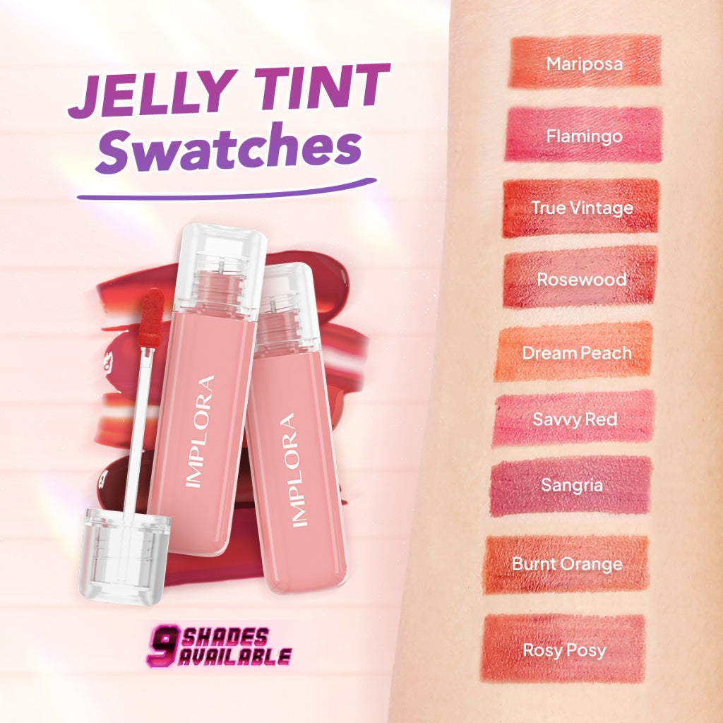 Implora Jelly Tint with Omega & Vit E | Liptint Gloss