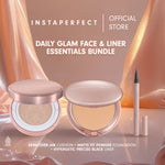 Instaperfect Daily Glam Face & Liner Essentials Bundle (Cushion + Matte Fit + Hypergetic)