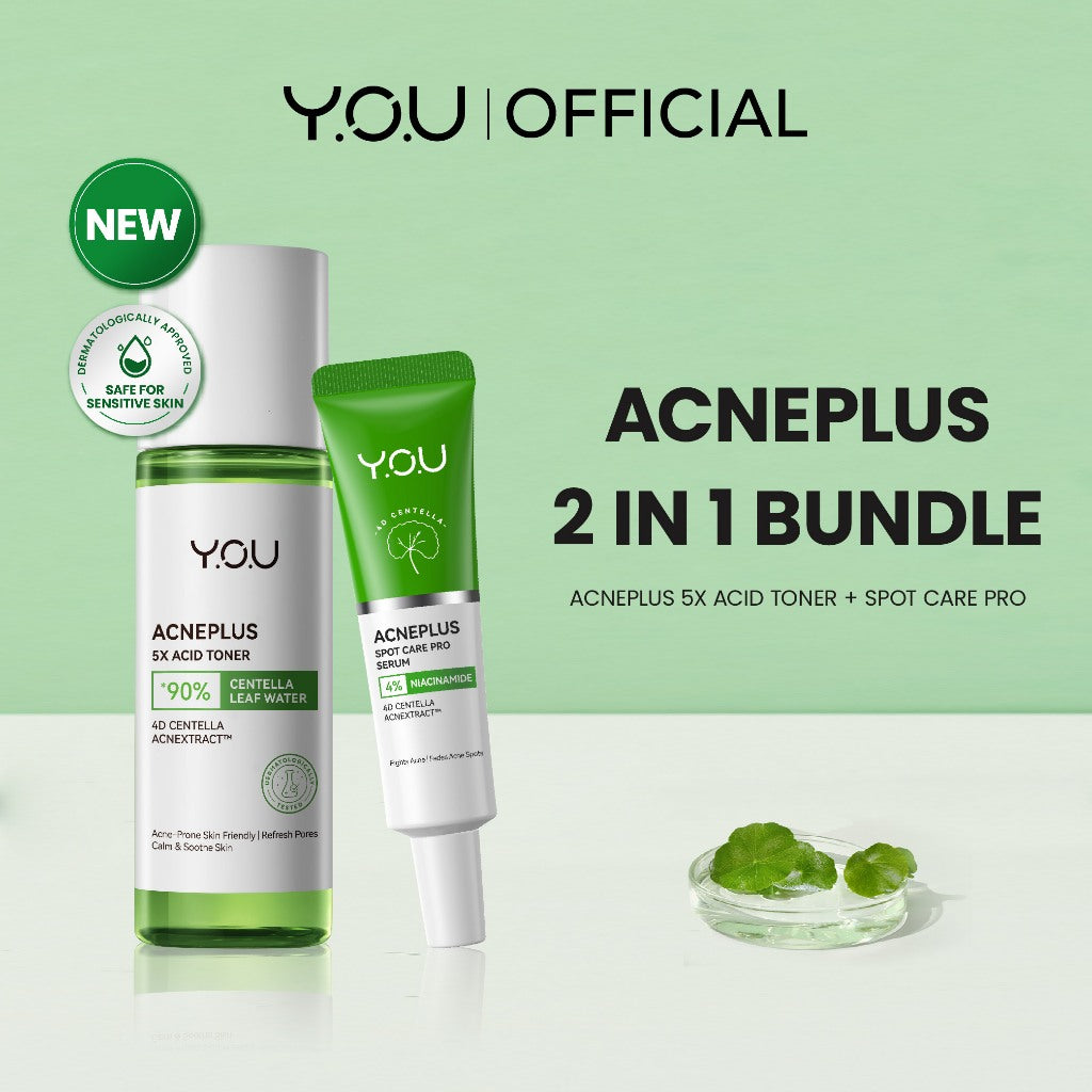 [NEW] YOU AcnePlus 5X Acid Toner Toner Acne Kulit Berminyak Berjerawat Obat Jerawat