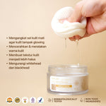 FREE SHEETMASK - NPURE Brightening Exfoliating Pad Licorice / Light Up / Kapas Wajah Exfoliasi Cerah Glowing