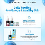 [NEW LAUNCH] Scarlett Blue Hydra Intensive Calming Solution dengan Azulene Allantoin Serum Wajah untuk Menenangkan, Menghidrasi, Kulit Plumpy
