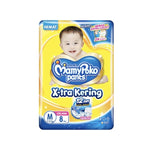 Mamy Poko X-tra Kering Popok Celana Pamper Bayi S9/M8/L7/XL6/XXL5