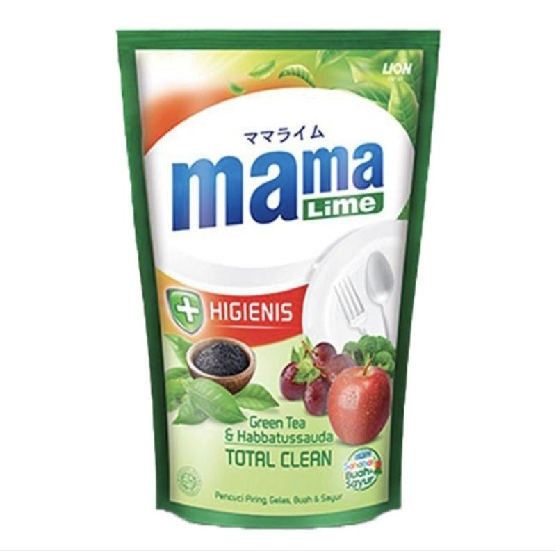 Mama Lemon Lime Sabun Cuci Piring Green Tea Refill 680 ml