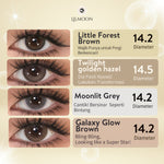 [Fuji Favorite] Lilmoon Softlens Kualitas Jepang softlens minus -1.00 natural contact softlens/softlens warna/Lensa kontak/Japan lens/Lensa minus/softlens brown/Grey