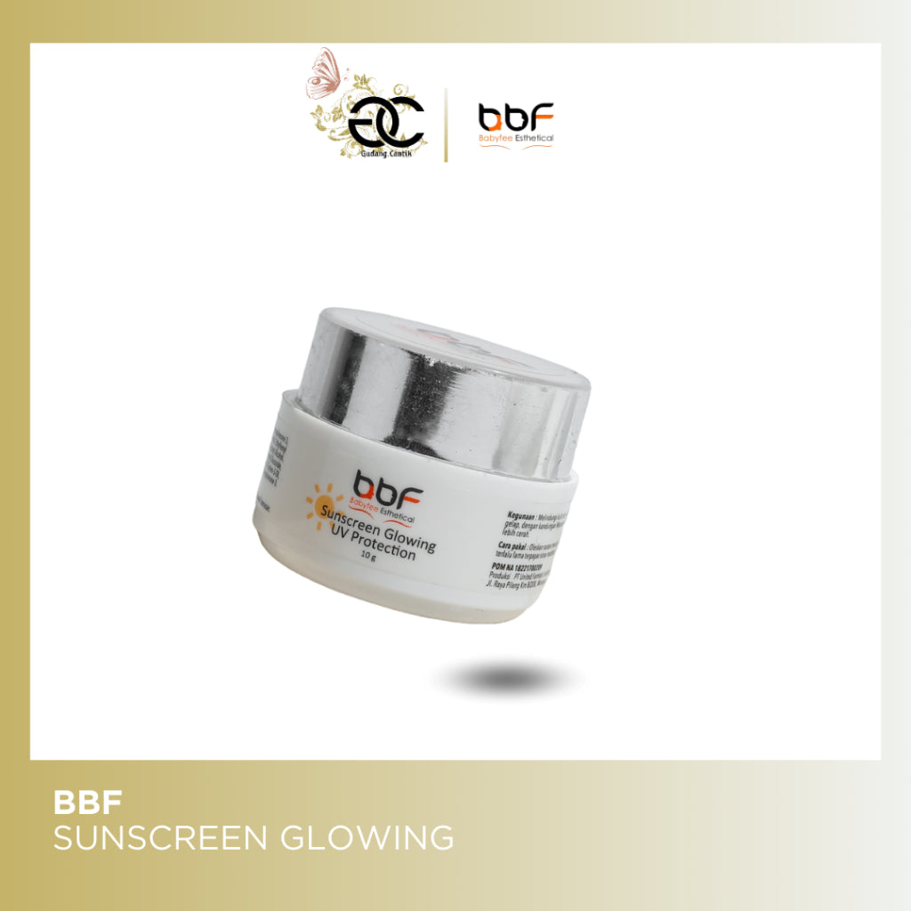 Sunscreen Bbf Glowing - Sunscreen Bbf Brown - Sunscreen Babyfee Glowing - Sunscreen Bbf Coklat