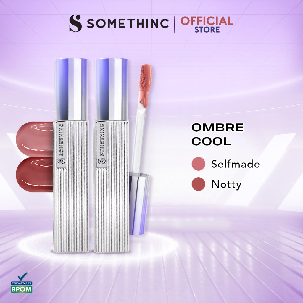 SOMETHINC Forever Stay Comfort Lip Glaze - Transferproof Lip Glaze, Awet Digunakan 24 Jam | Ringan Digunakan Di Bibir, Dengan Warna Menyala, Mampu Menutup Warna Bibir Gelap