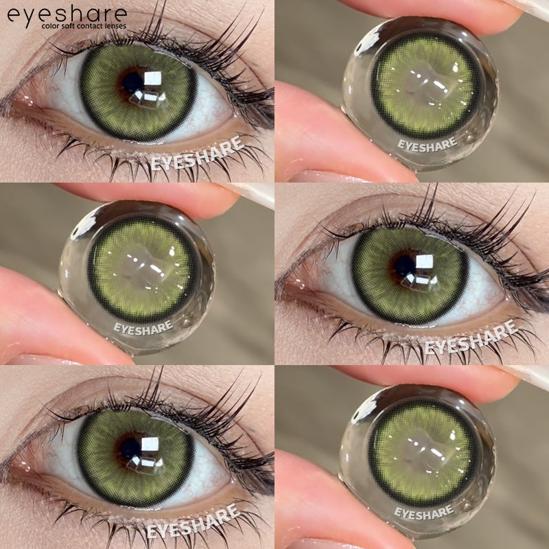 Eyeshare Softlens Minus (0.00~-6.00) Blackspot 14.2mm Softlen Lensa Kontak