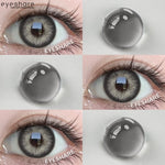 Eyeshare Softlens Minus Gray Brown 1Pasang Softlens Murah