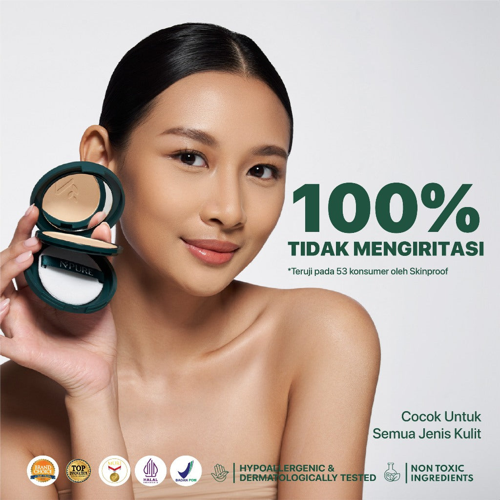 NPURE ACNE POWER COVER Power Powder / Bedak Cover Jerawat / Powder Fondation / Powder For Acne Skin / Bedak Kulit Berjerawat