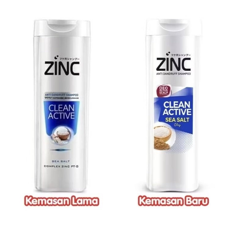 Zinc Sampo Anti Ketombe Perawatan Rambut Botol 170 ml