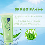 Biore UV Fresh & Bright Skincare Sunscreen 30GR Oil Control Soothing Aloe 30GR SPF 50 PA+++