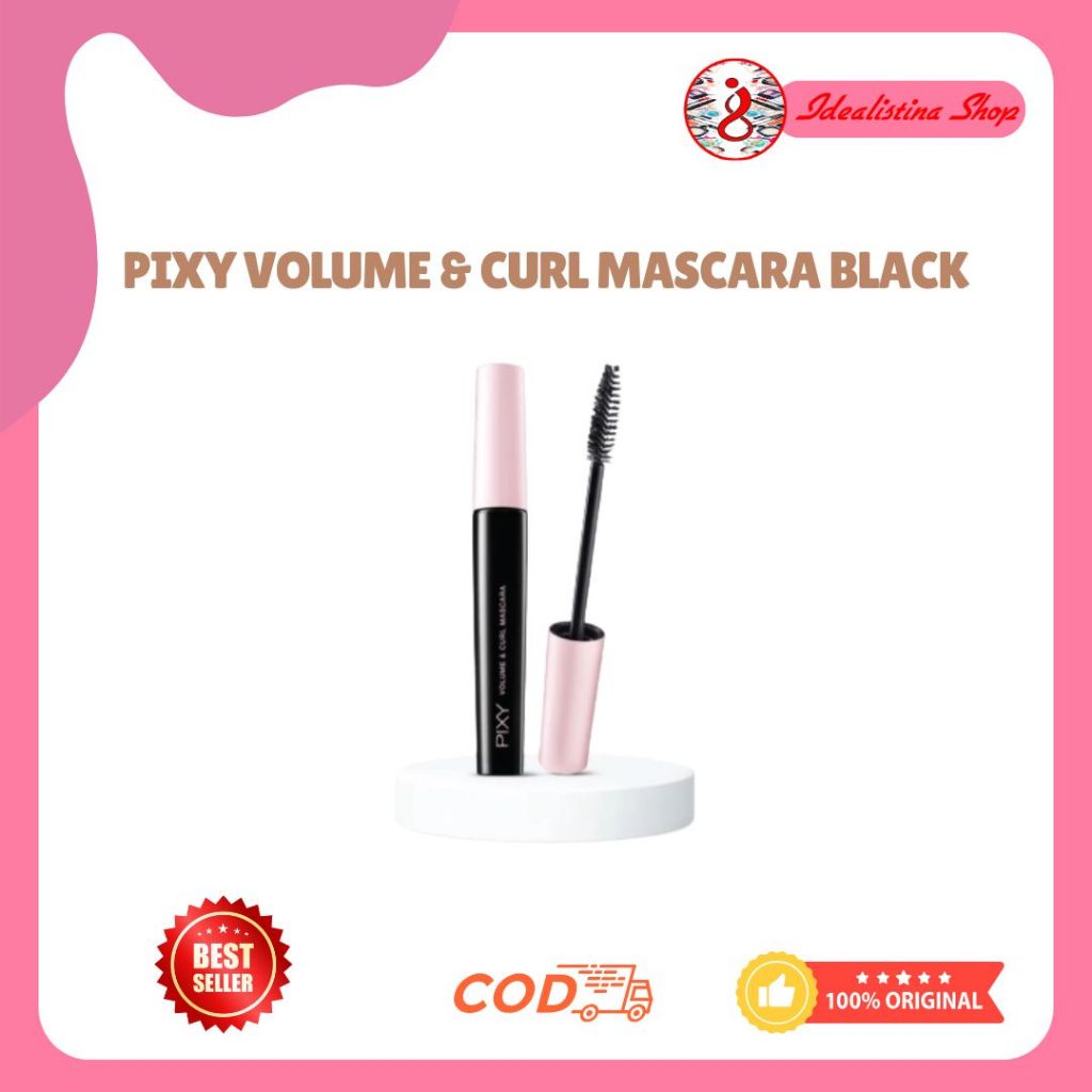 PIXY Thick Curl Volume & Curl Mascara Black