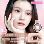 Exoticon Softlens Innocent Series Grey | Brown | Blue | Black | Diameter 16mm | Soflens Minus