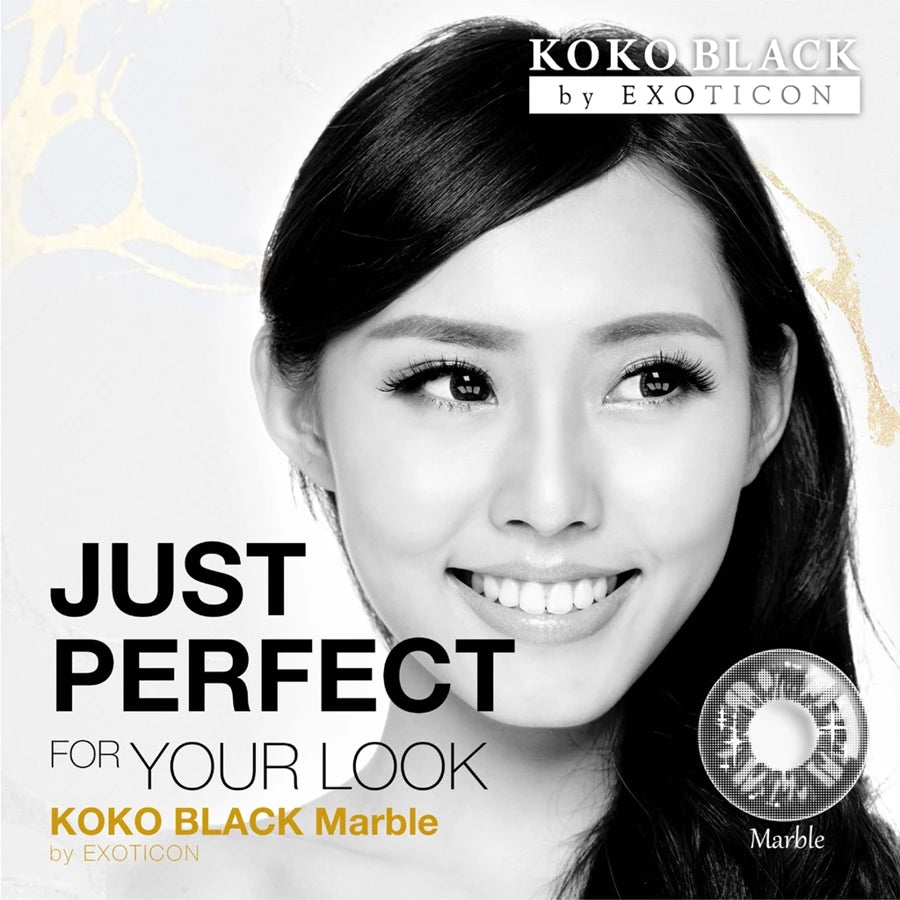 Exoticon Softlens Black Series (Plano Only) | Soflens Normal
