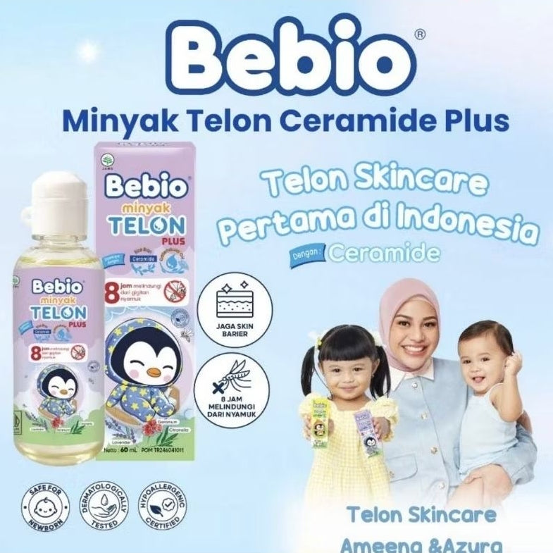Bebio Minyak Telon Plus Ceramide Bayi 60 ml