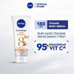 Nivea Extra Bright Serum Pelembap Tubuh SPF 15 Care & Protect Tube 180 ml
