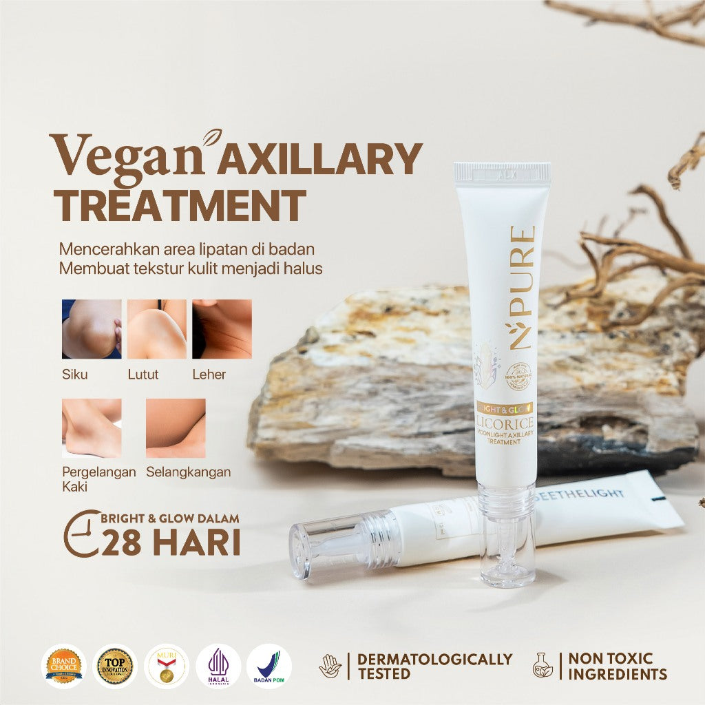 BUNDLING NPURE Peeling Gel Licorice + NPURE Axillary Treatment Licorice