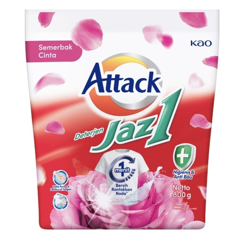 Attack Jaz1 Deterjen Bubuk 800 G